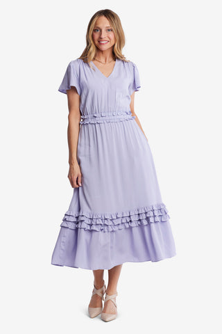Fiona Dress in Lavender