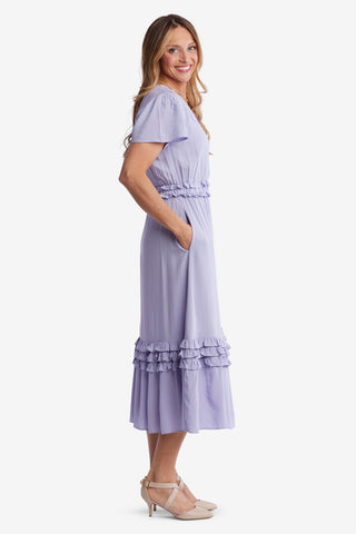 Fiona Dress in Lavender