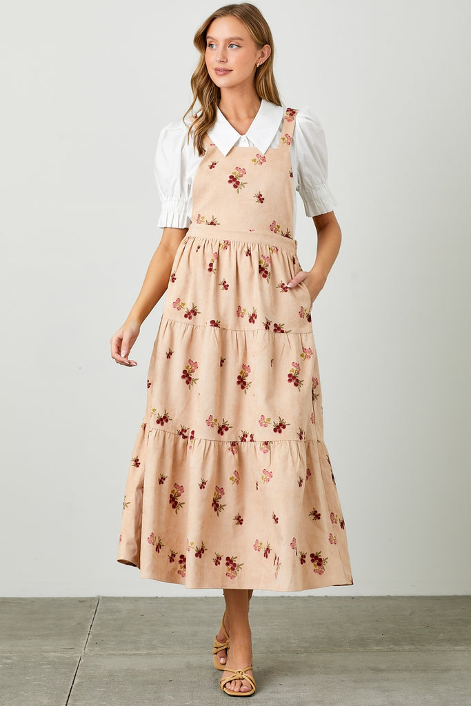 Floral Overall Dress