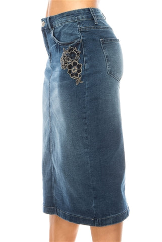 Embroidered best sale skirt 39