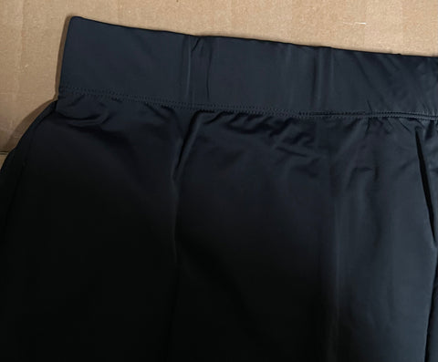 Black A-Line Athletic & Swim Skirt with Built-in Leggings